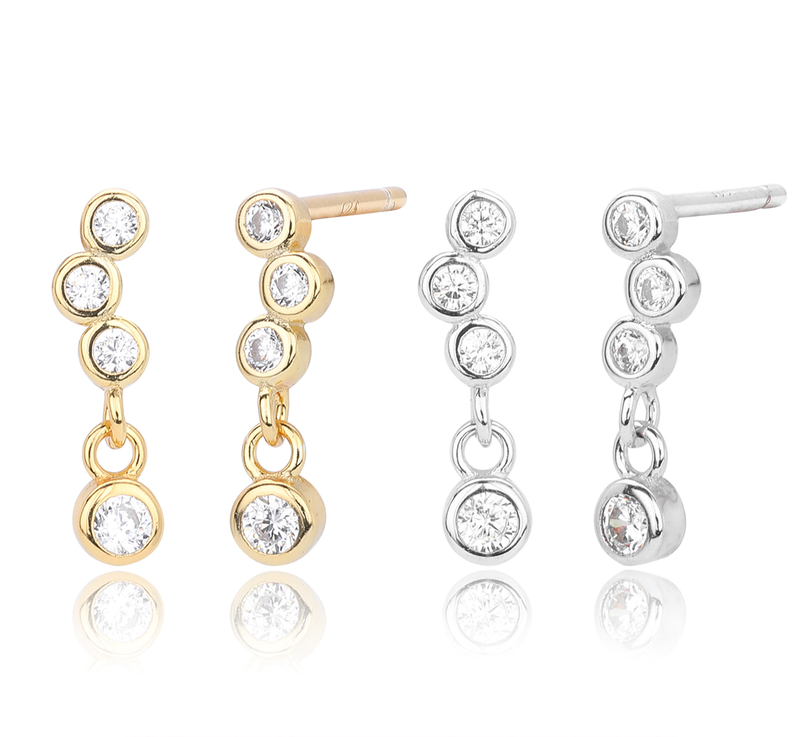 Simple Gold Hoop Earrings